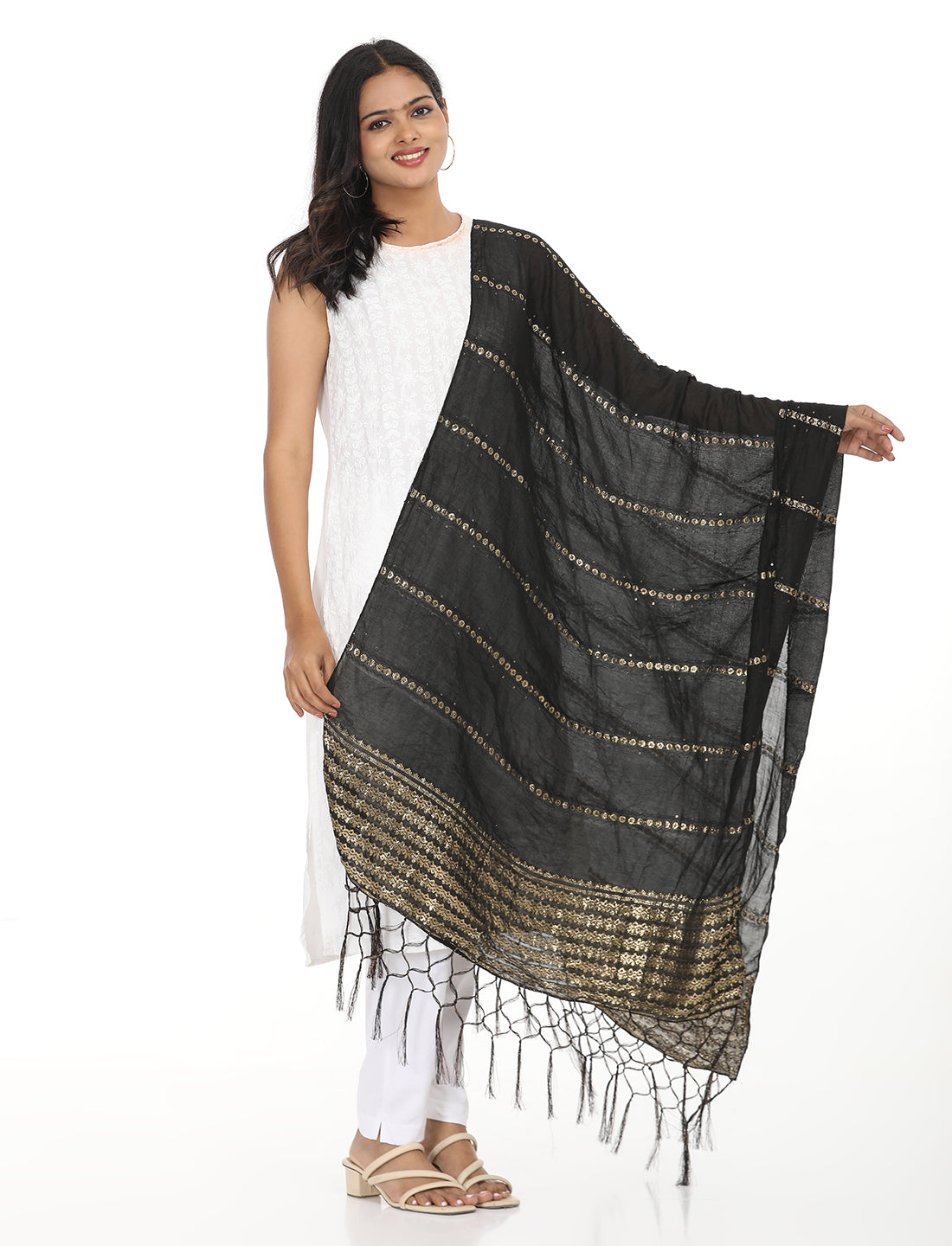 Festive Stripe Dupatta