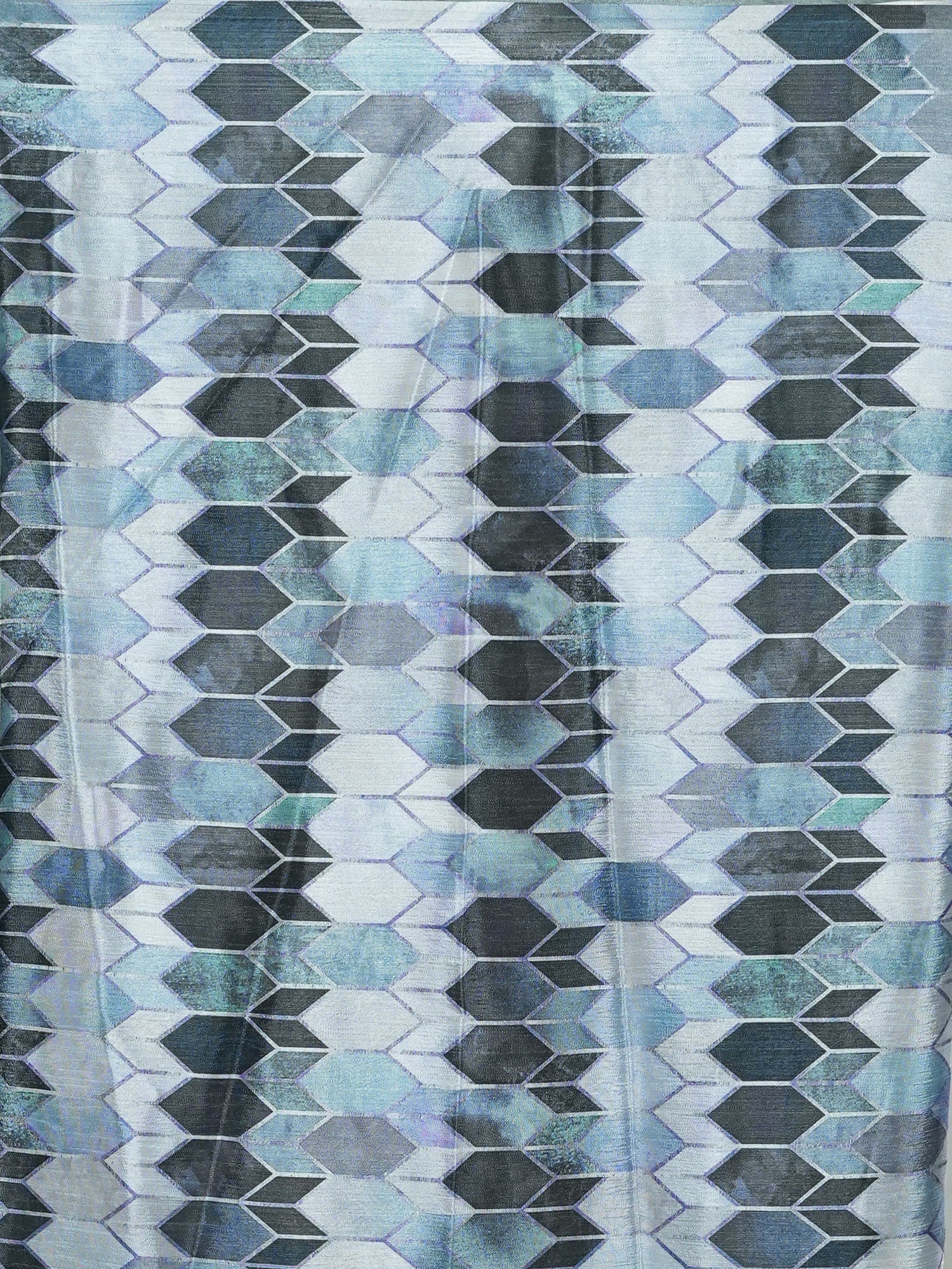 Grey Ready to Wear Party Saree