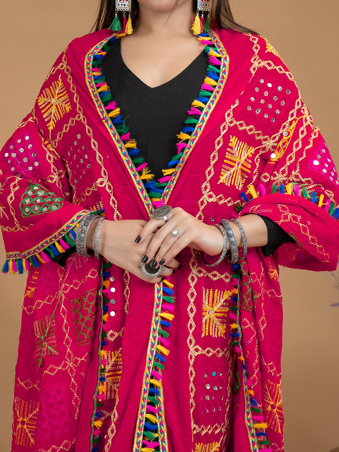 Phulkari Cotton Dupatta