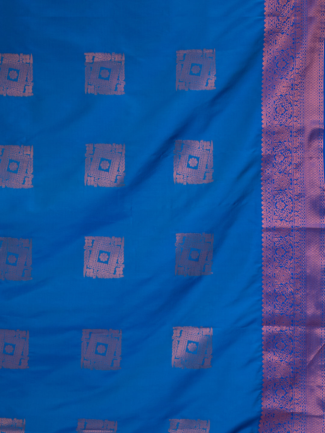 Turquoise South Silk Saree