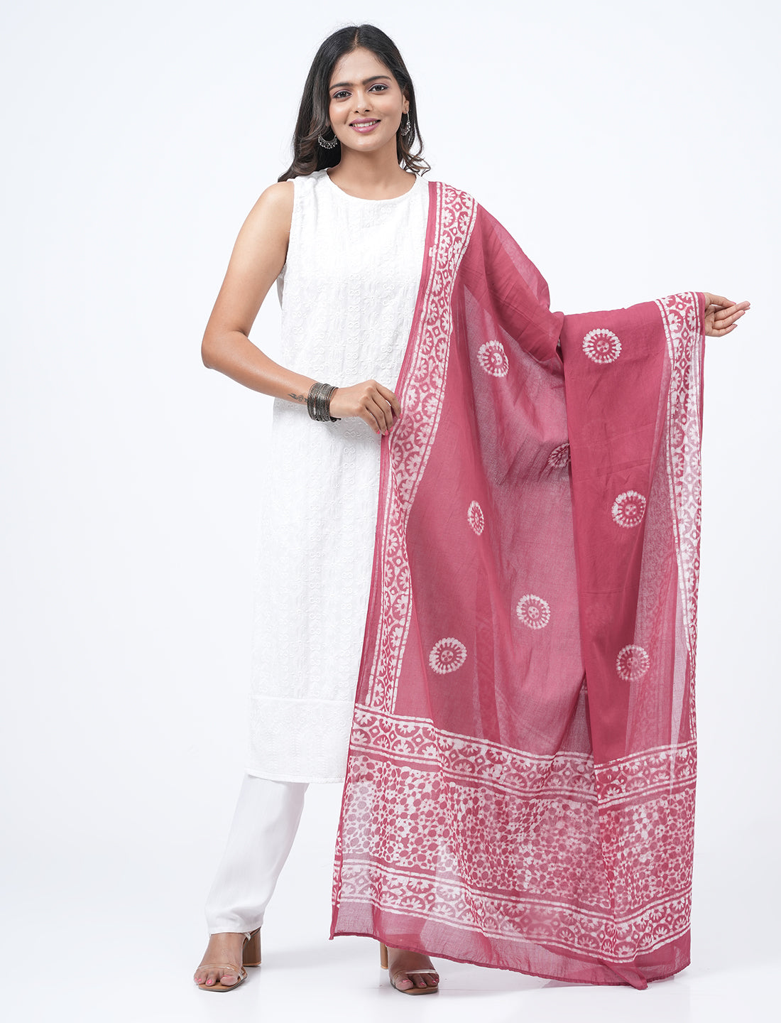 Batik Cotton Dupatta