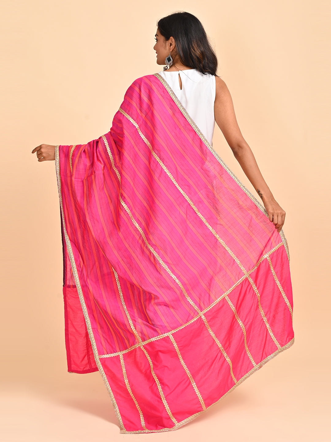 Gota Patti Art Silk Dupatta