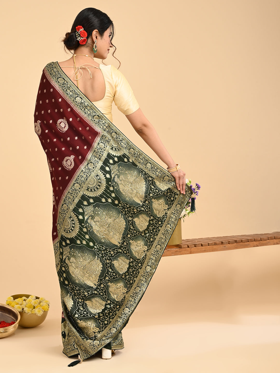 Banarasi Viscose Silk Saree