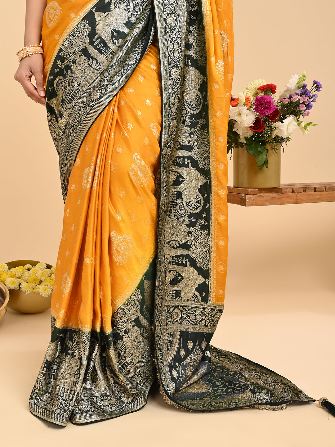 Banarasi Viscose Silk Saree