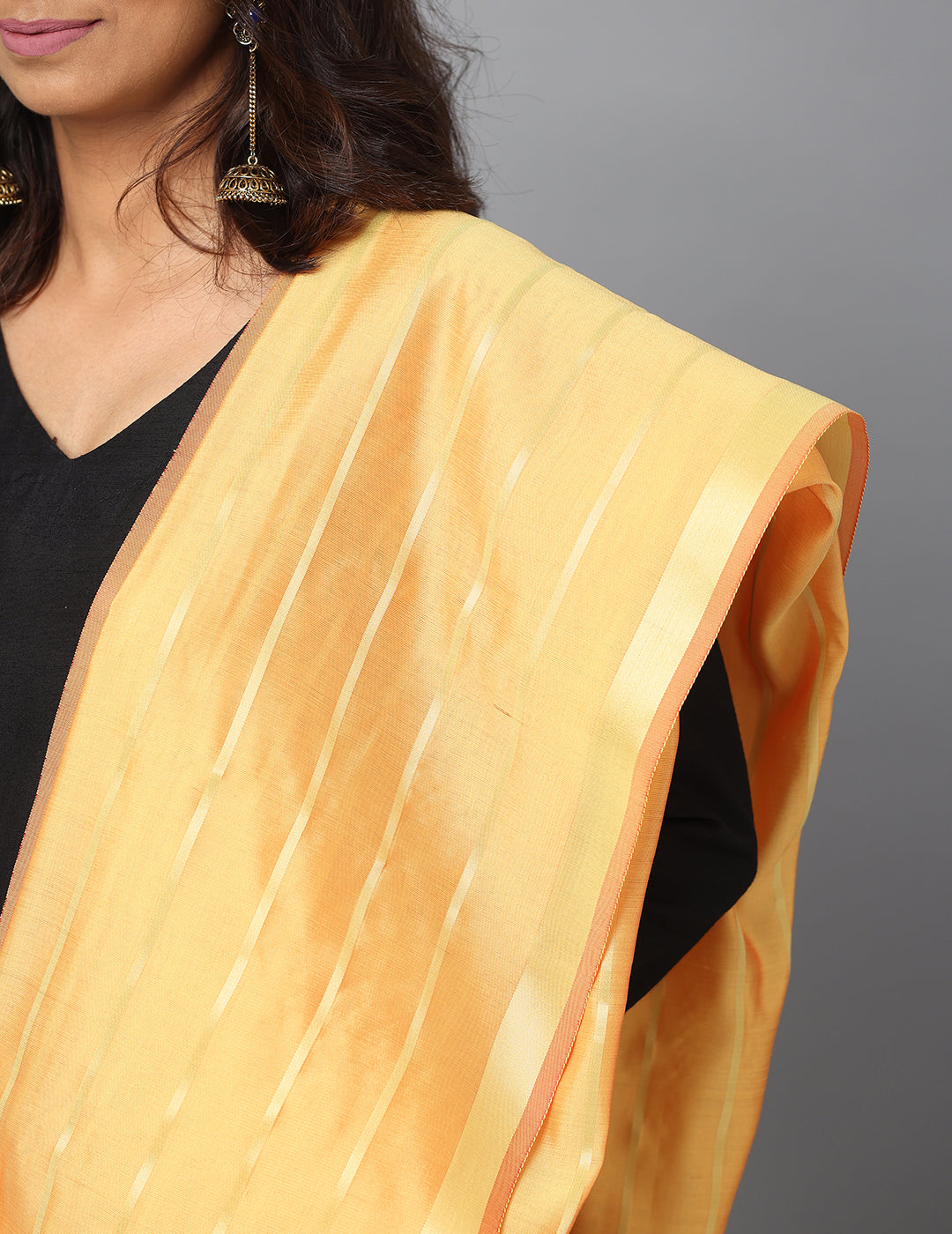 Banarasi Silk Stripe Dupatta