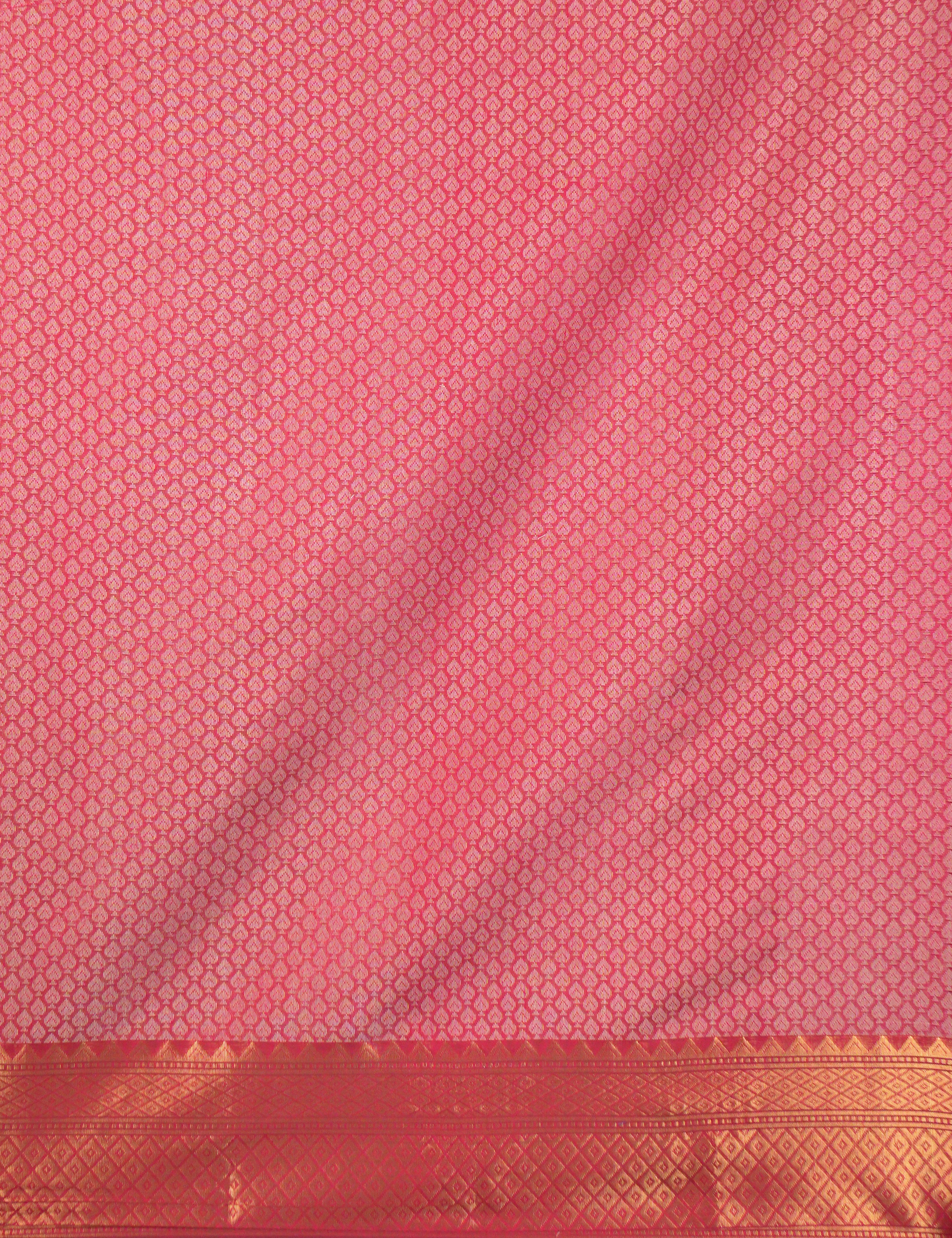 Kota Semi Cotton Geometric Saree