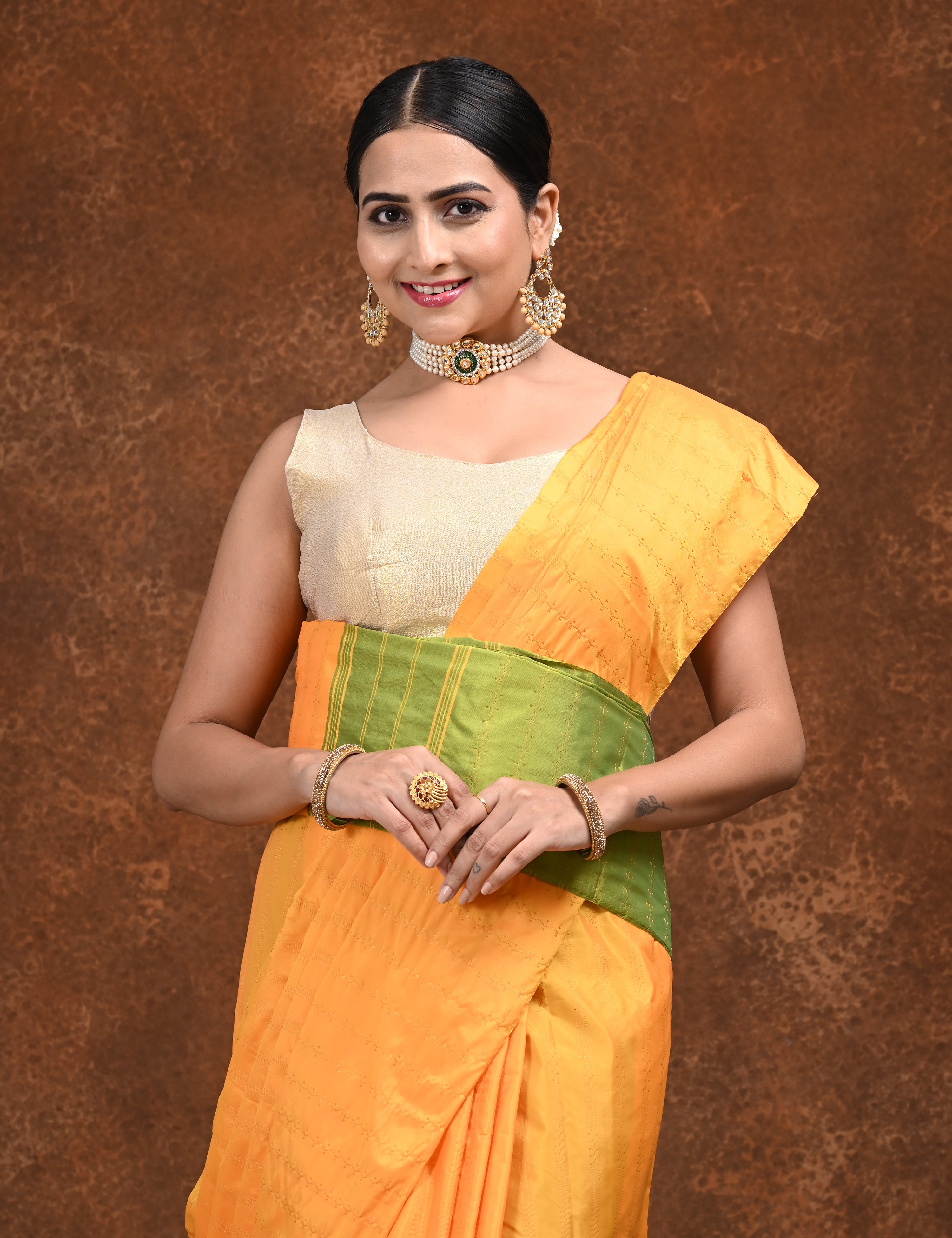 Arni Silk Stripe Saree
