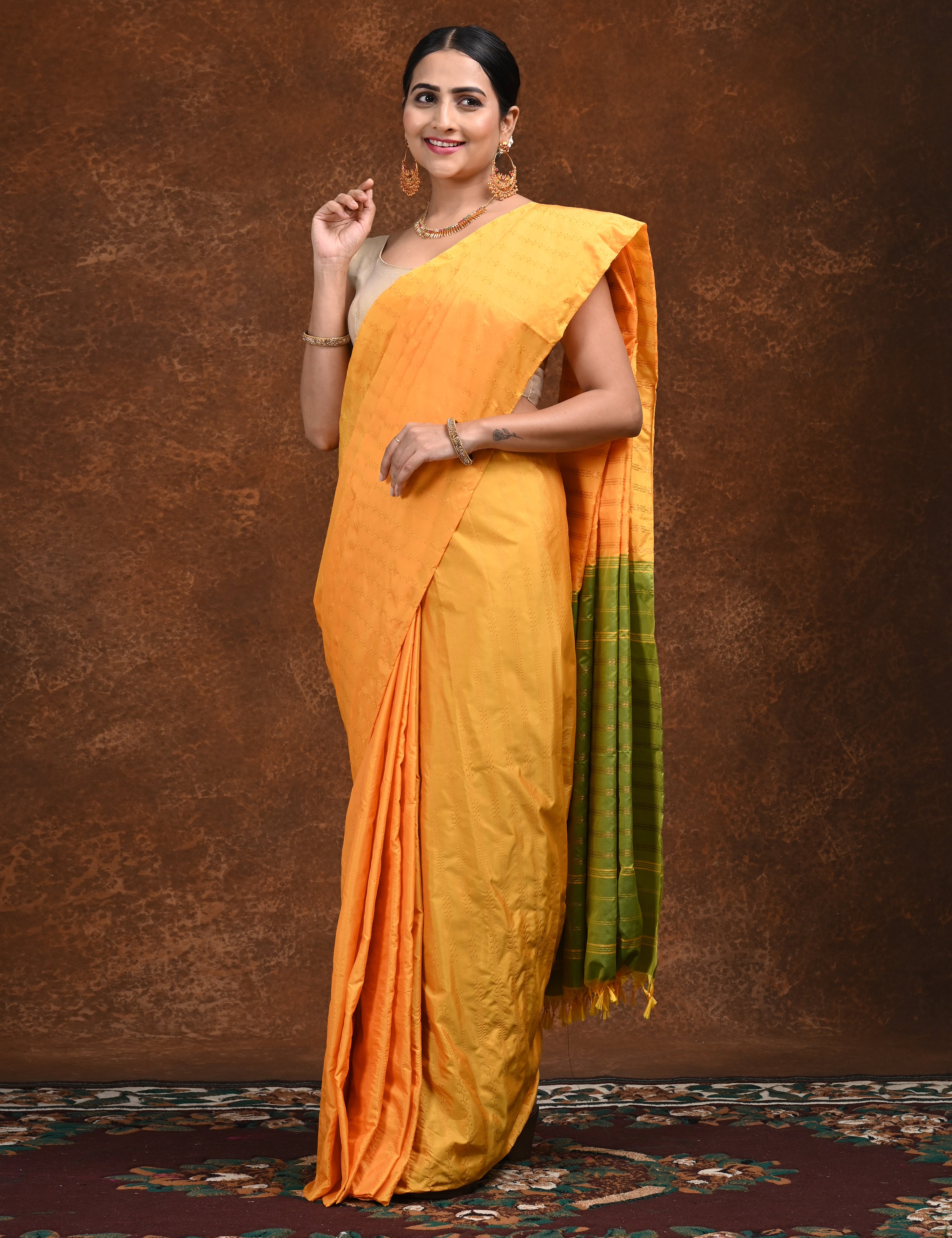 Arni Silk Stripe Saree
