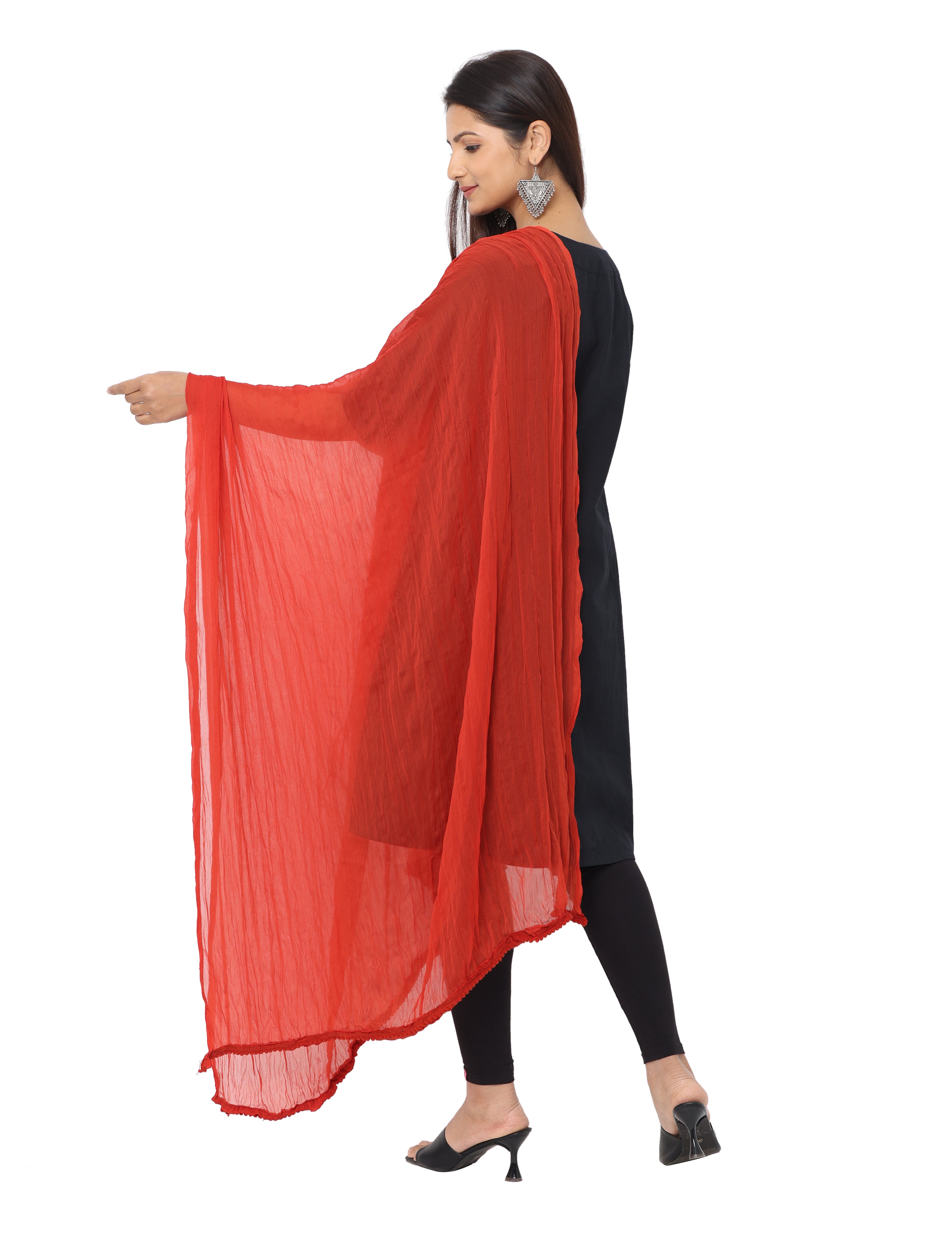 Chiffon Solid Dupatta