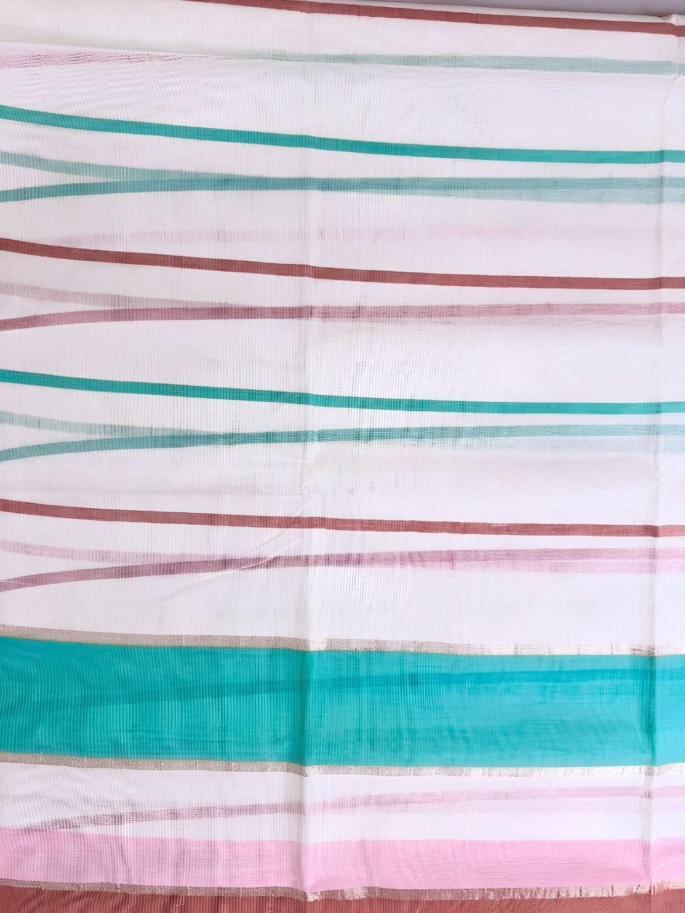 Striped Negamam Cotton Saree