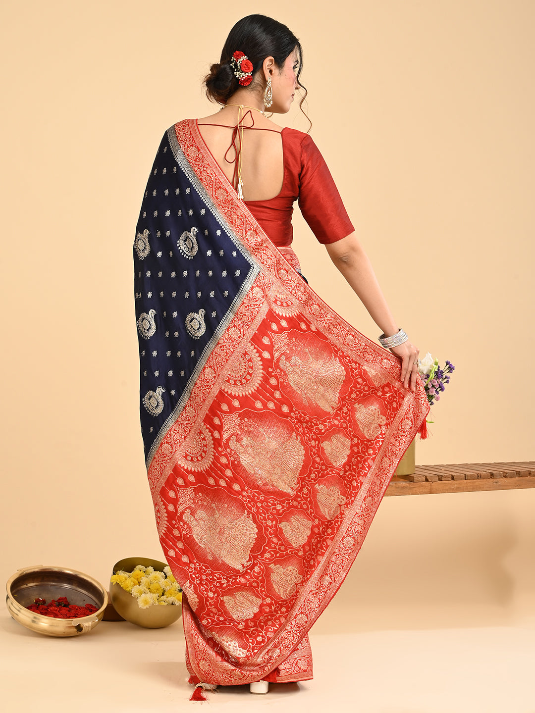 Banarasi Viscose Silk Saree