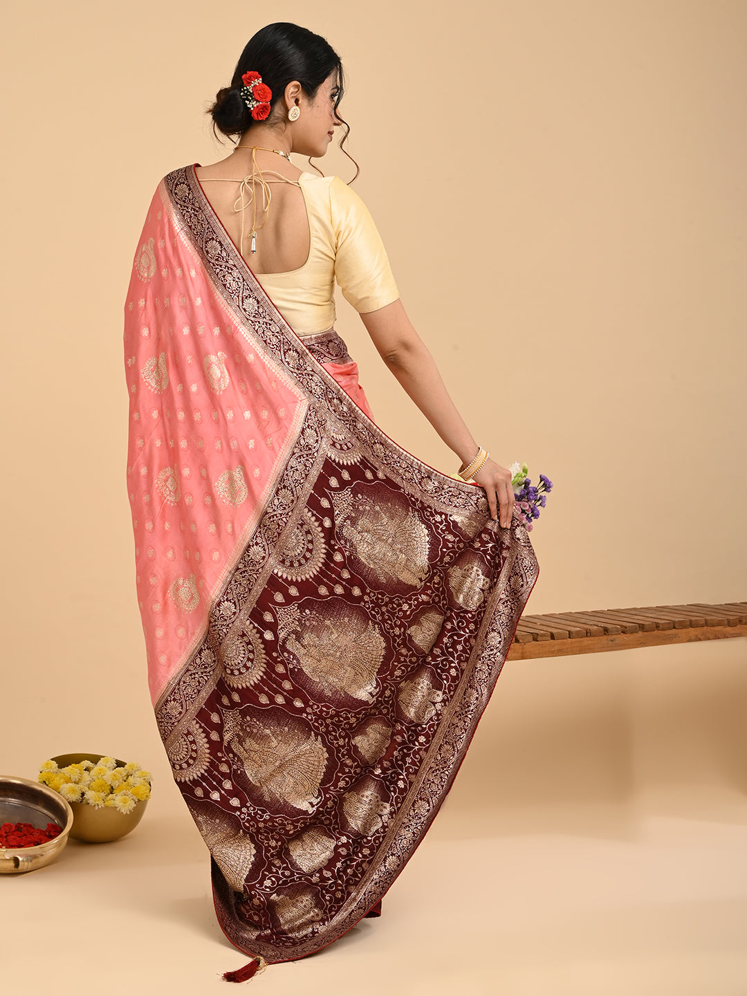 Banarasi Viscose Silk Saree