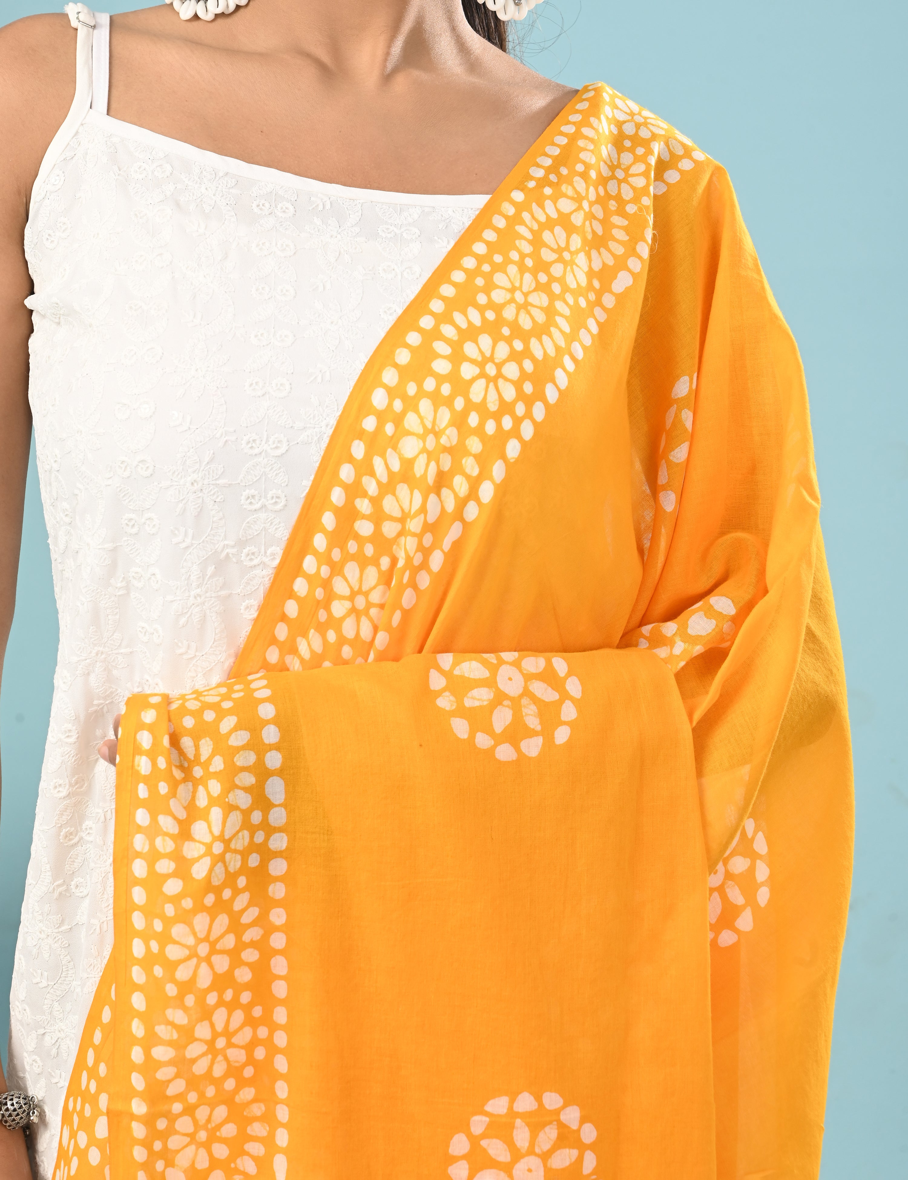 Batik Mul Cotton Dupatta