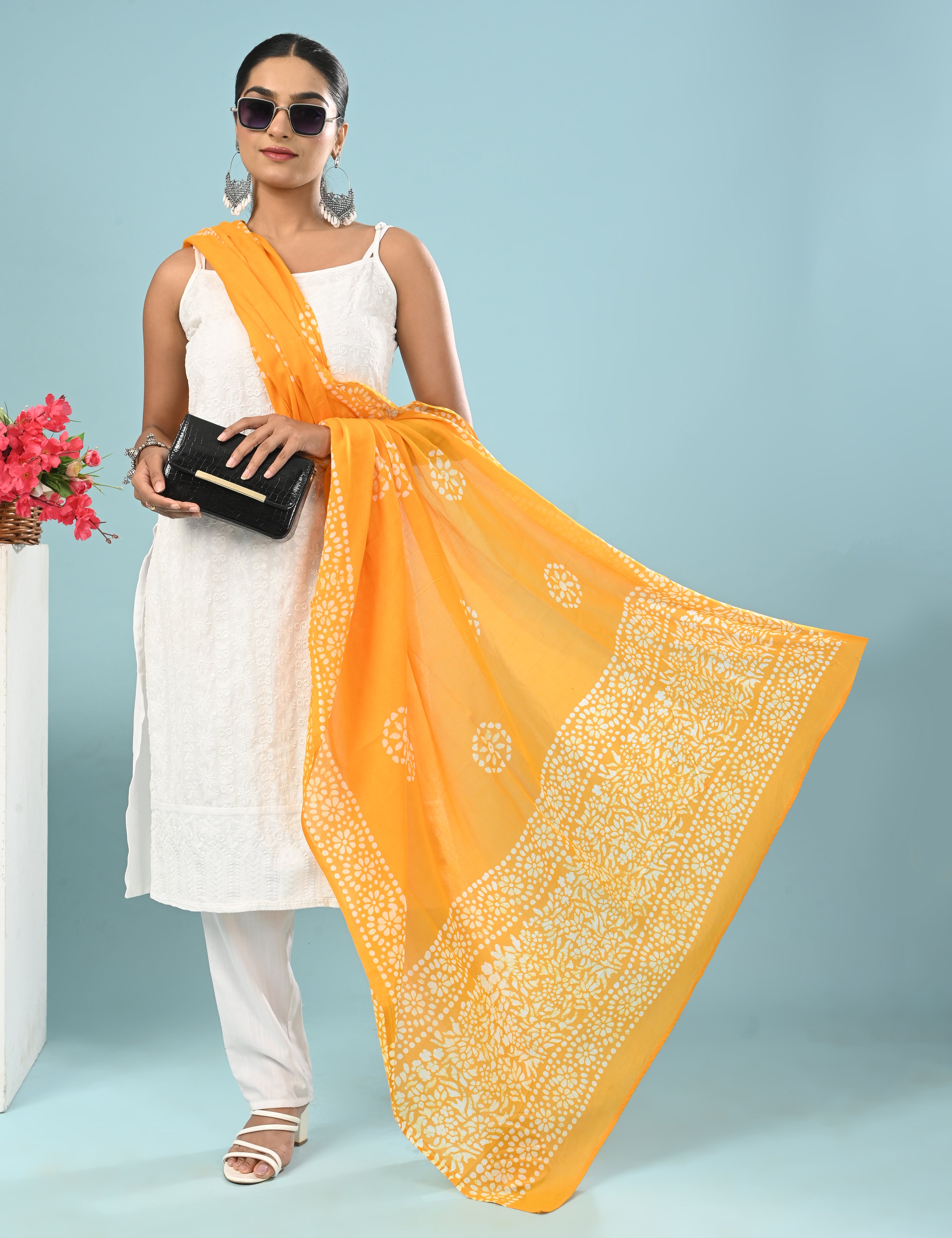 Batik Mul Cotton Dupatta