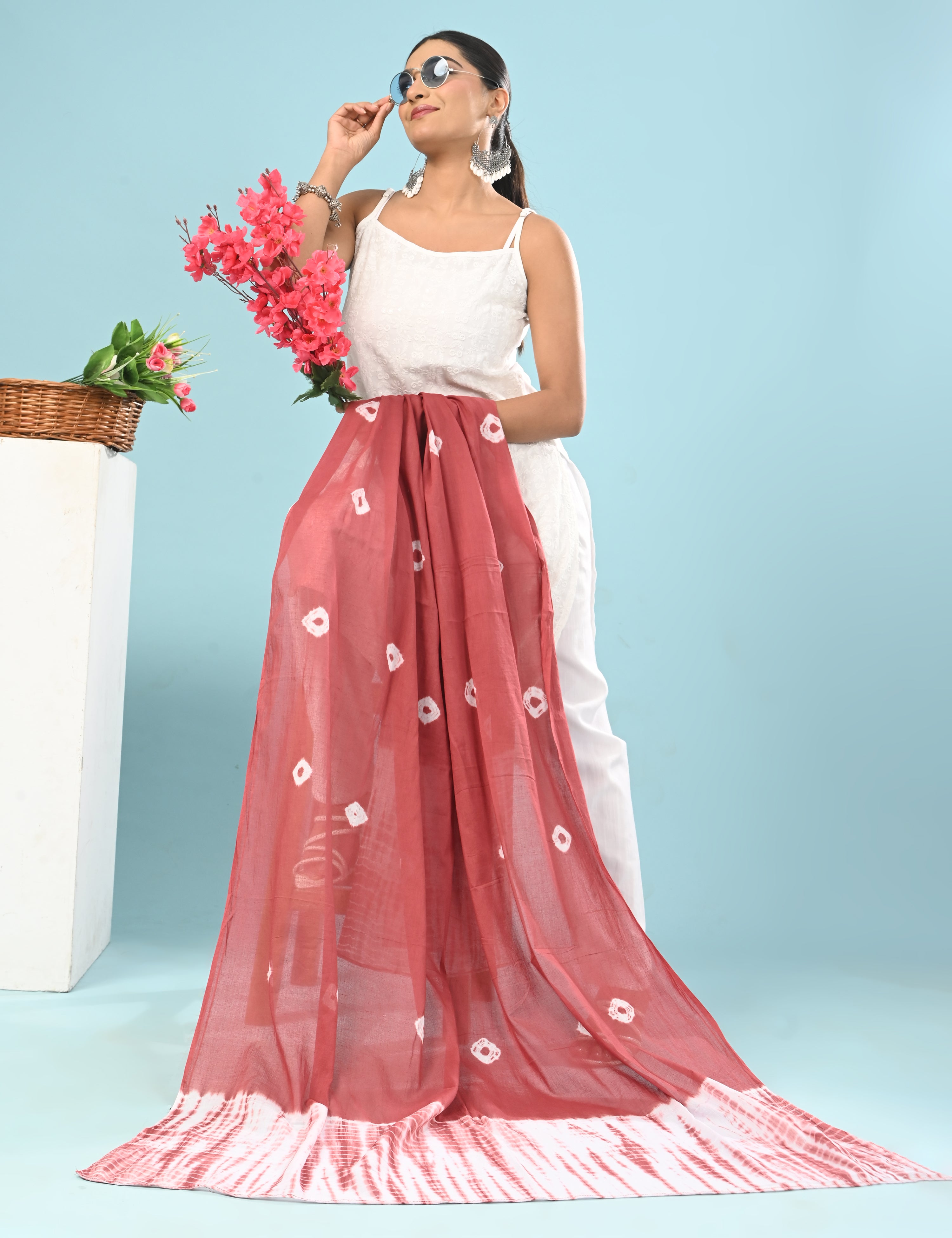 Batik Mul Cotton Dupatta