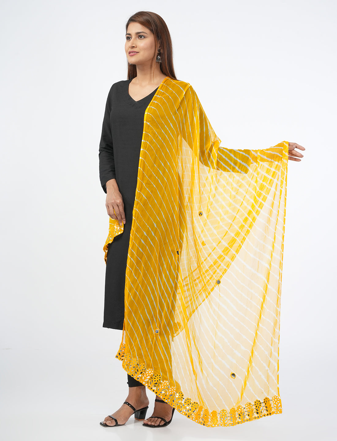 Leheriya Chiffon Dupatta