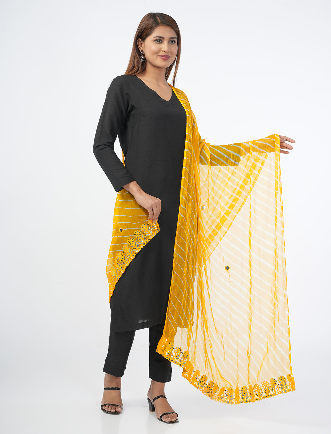 Leheriya Chiffon Dupatta