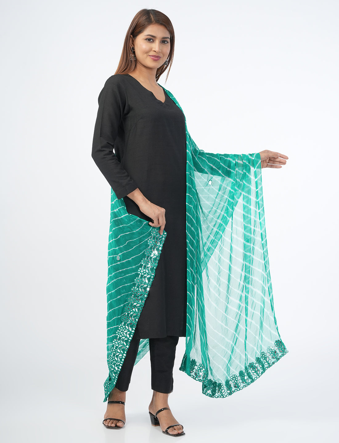 Leheriya Chiffon Dupatta
