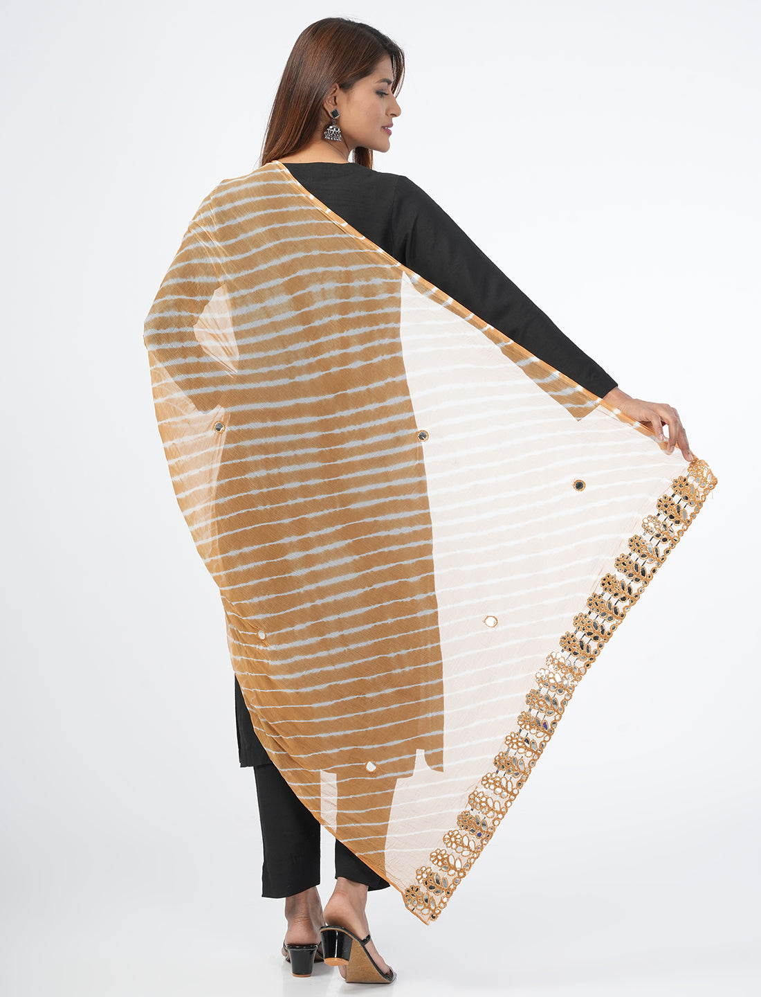 Leheriya Chiffon Dupatta