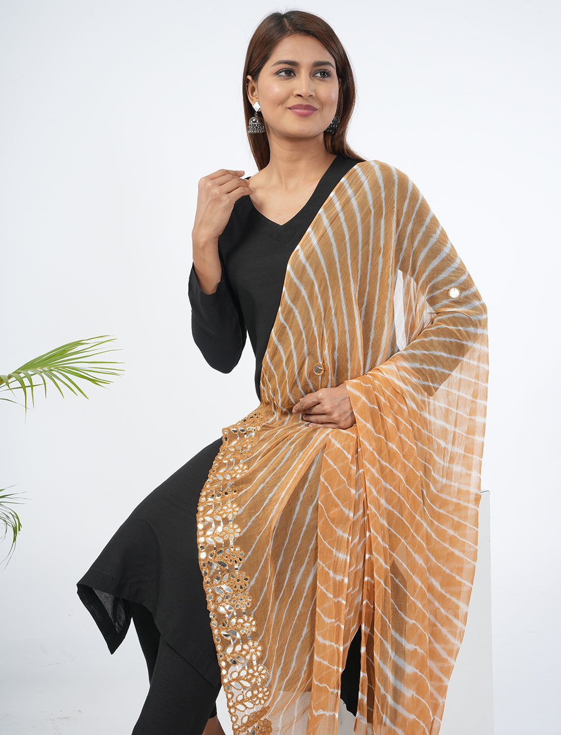 Leheriya Chiffon Dupatta