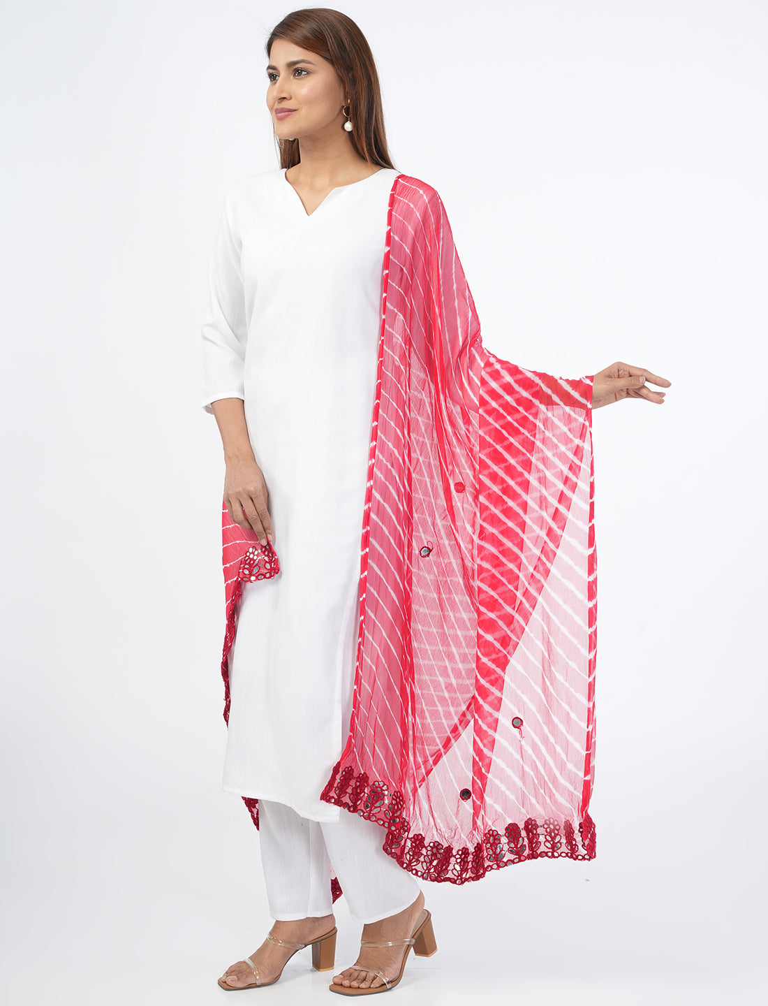 Leheriya Chiffon Dupatta