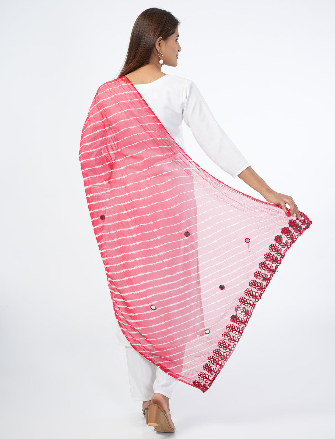 Leheriya Chiffon Dupatta