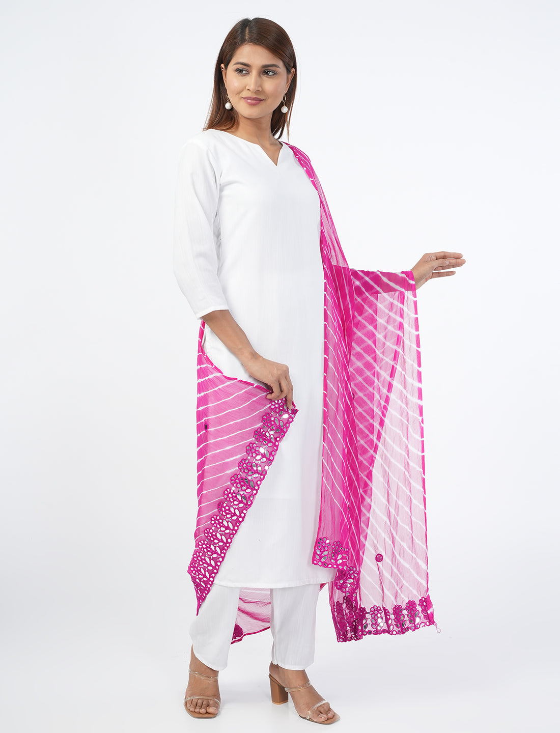 Leheriya Chiffon Dupatta