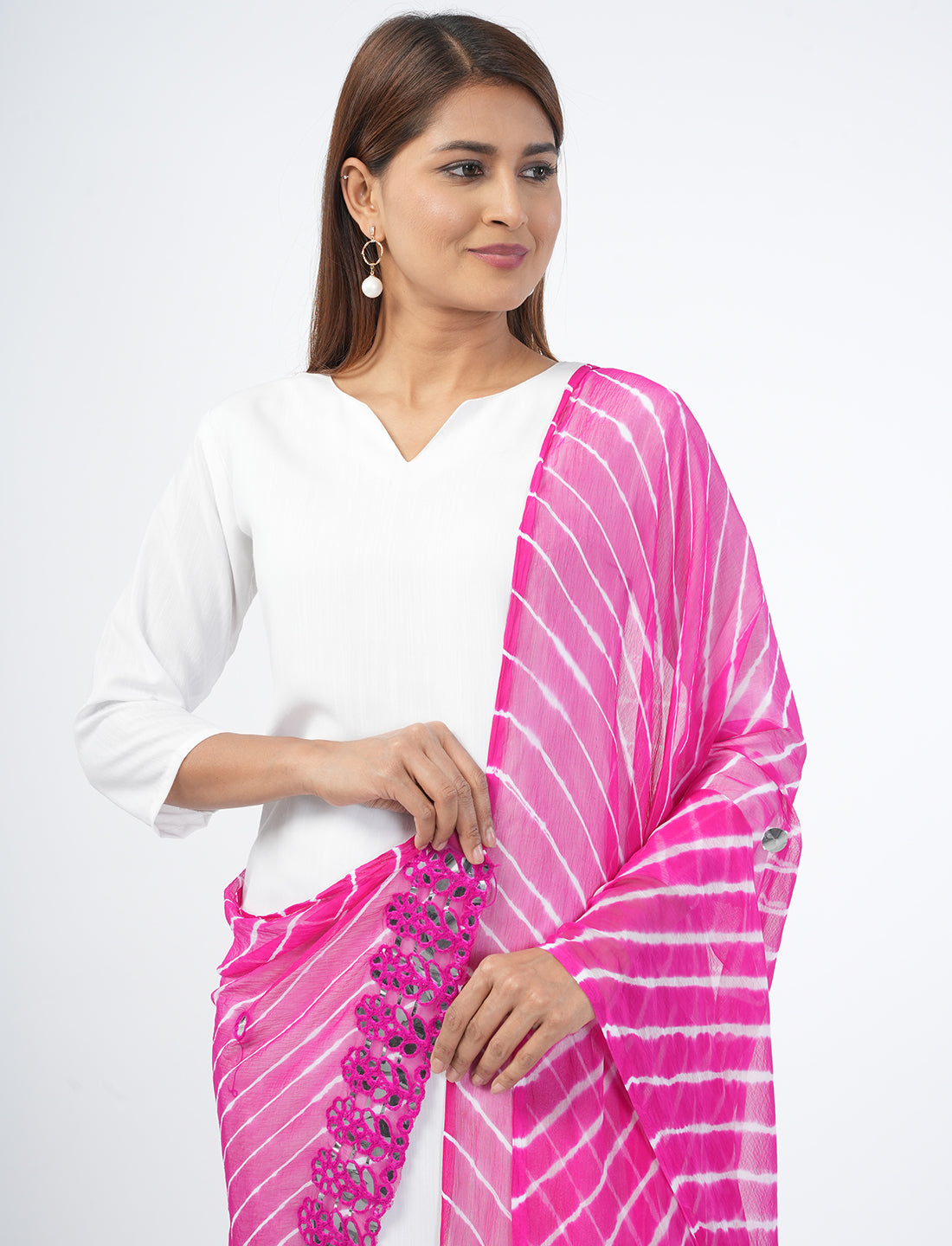 Leheriya Chiffon Dupatta