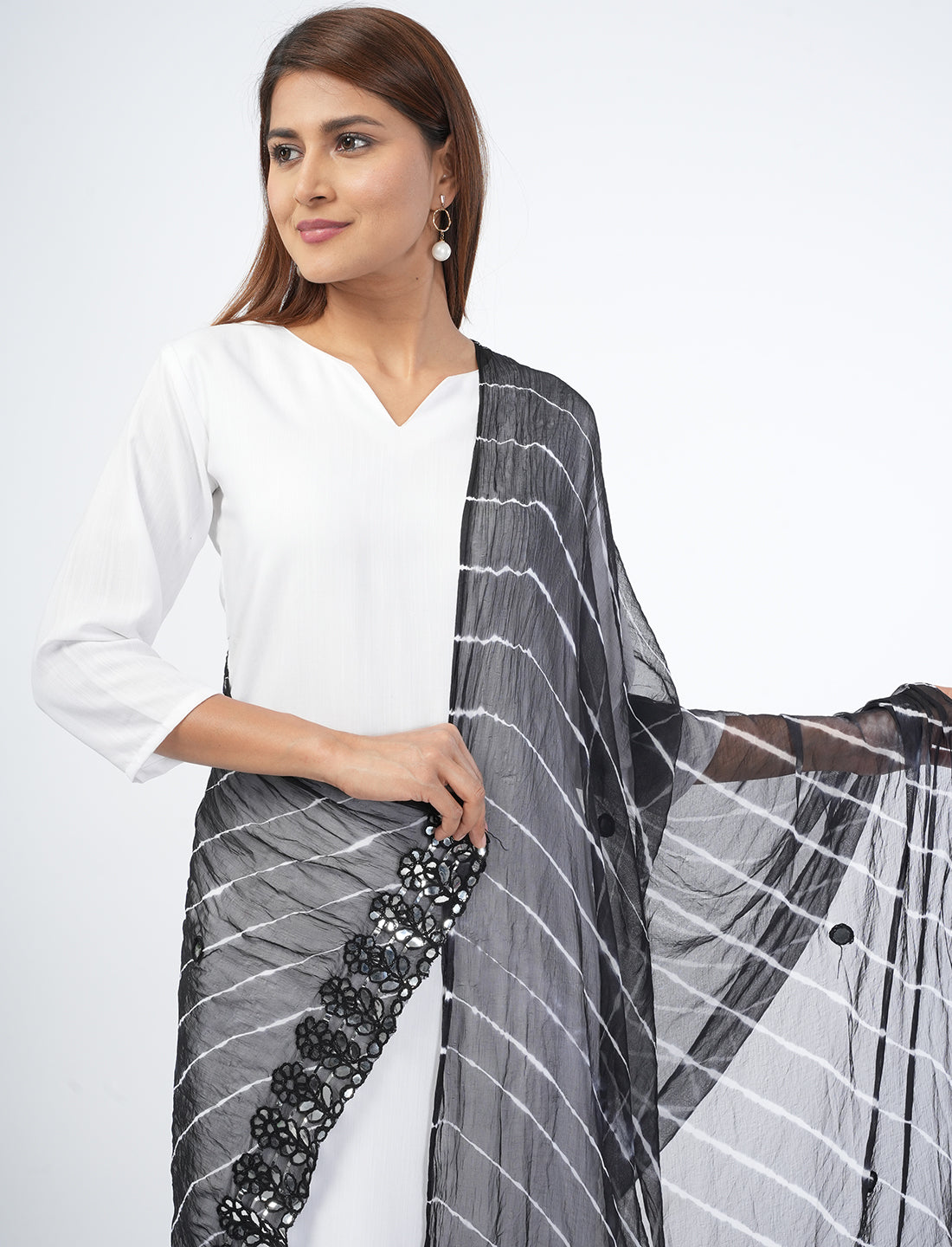 Leheriya Chiffon Dupatta
