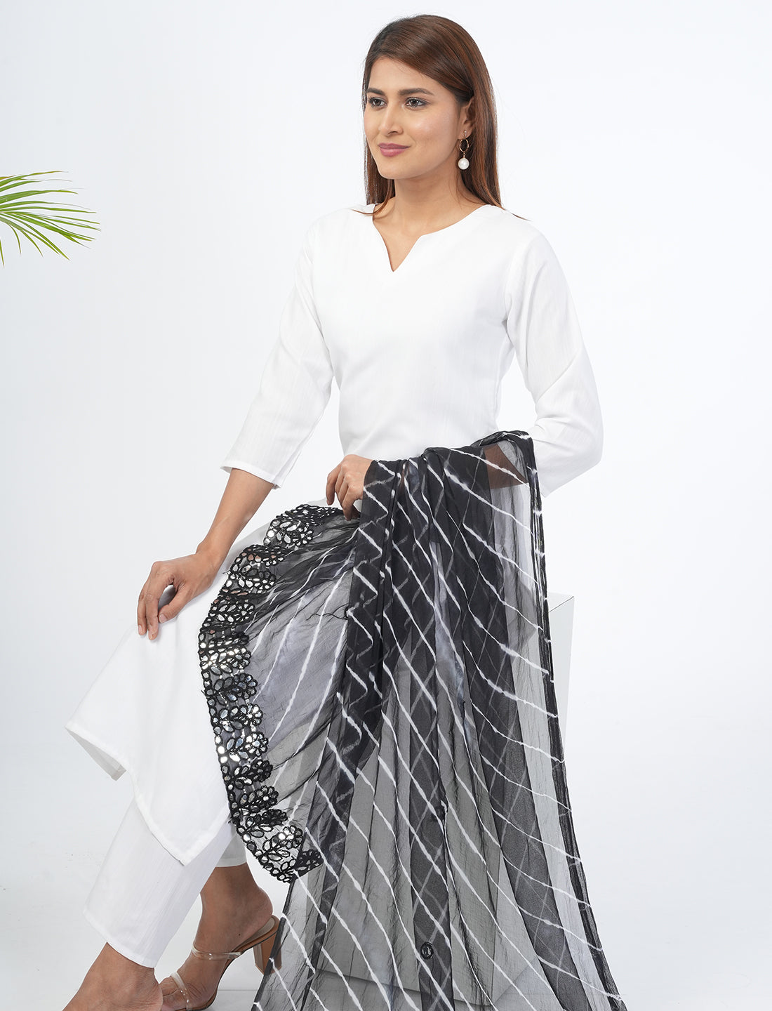 Leheriya Chiffon Dupatta