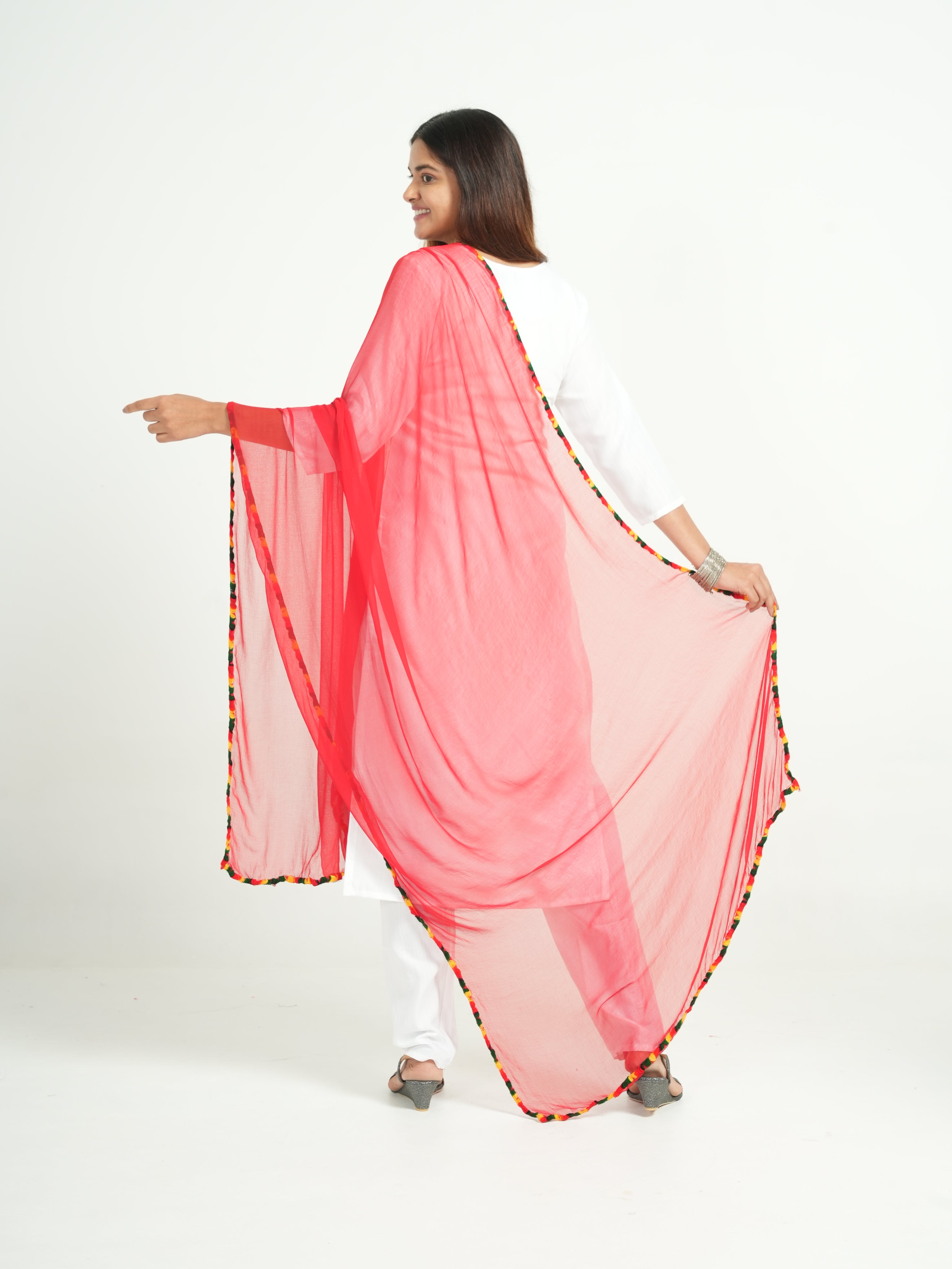 Chiffon Solid Dupatta