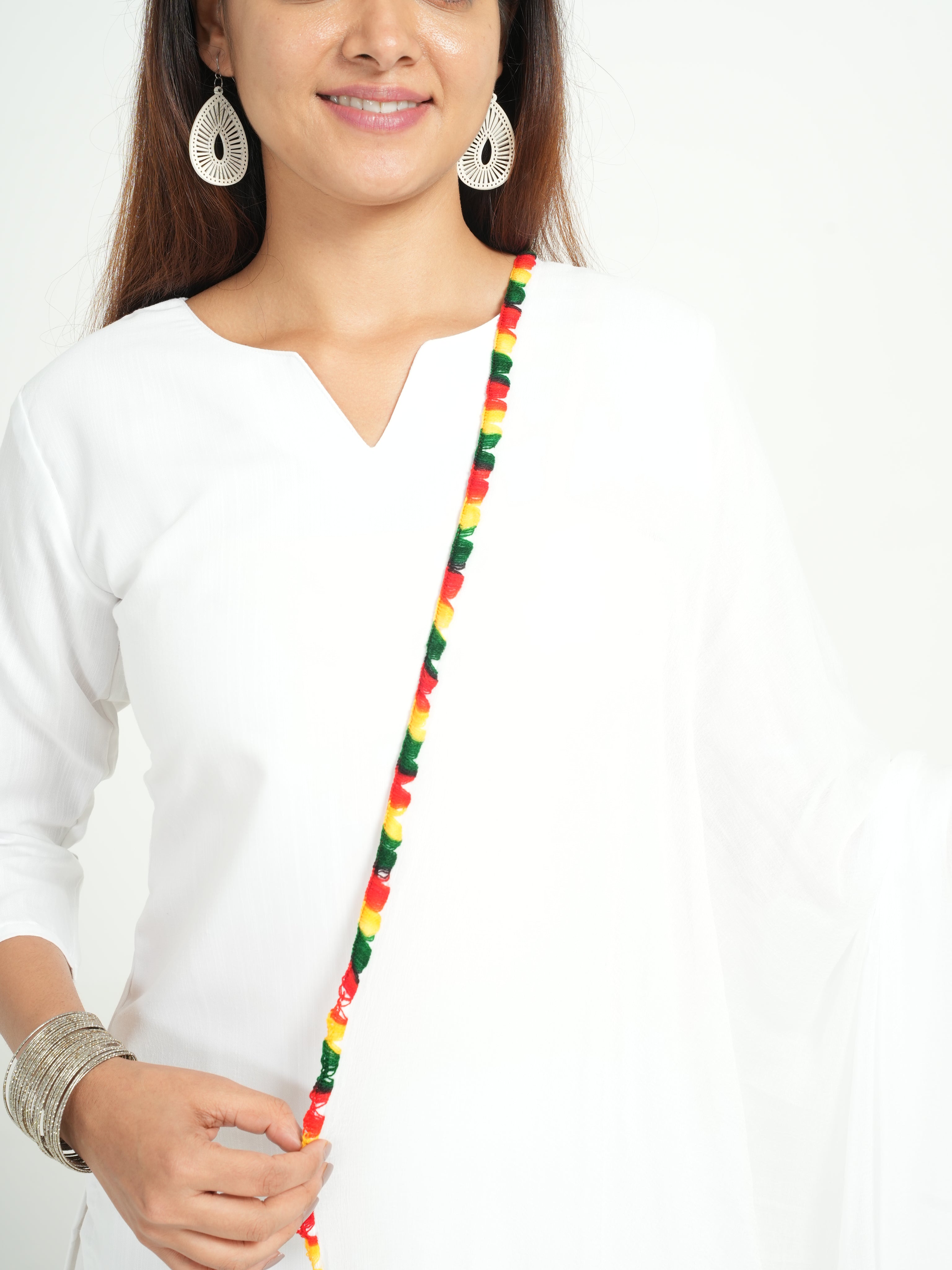 Chiffon Solid Dupatta