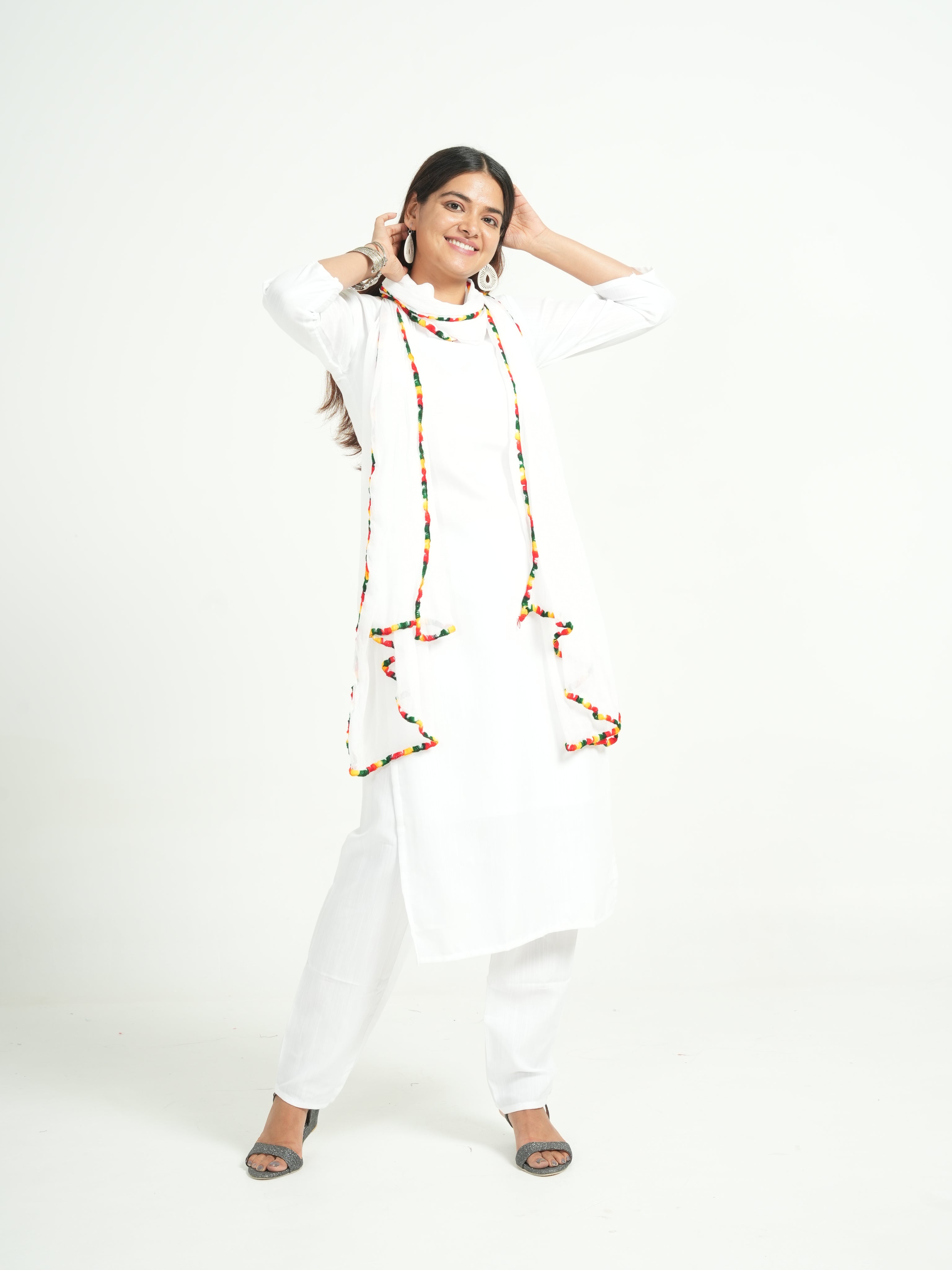 Chiffon Solid Dupatta