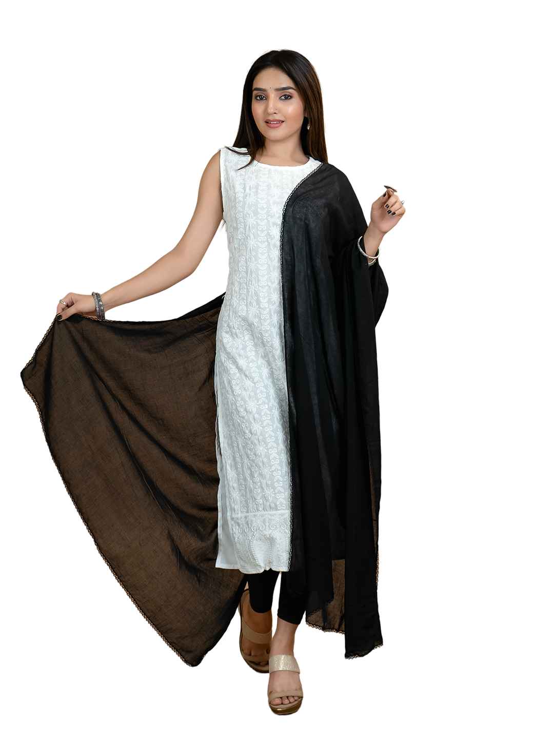Solid Cotton Dupatta