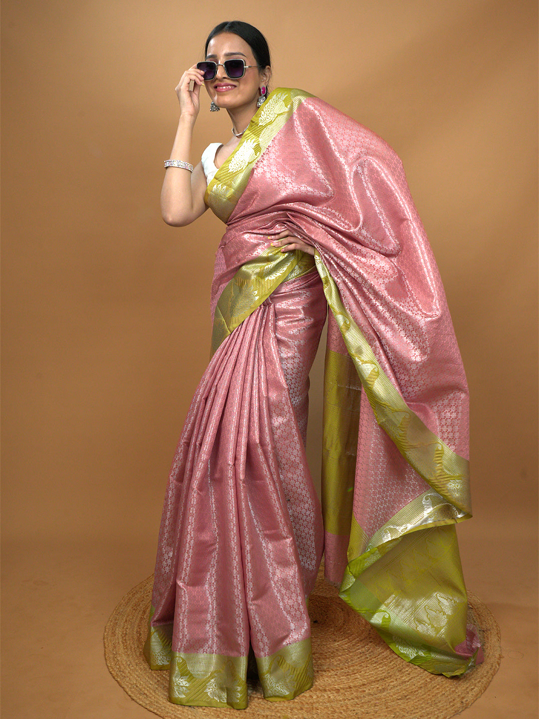 South Silk Zari weave Saree