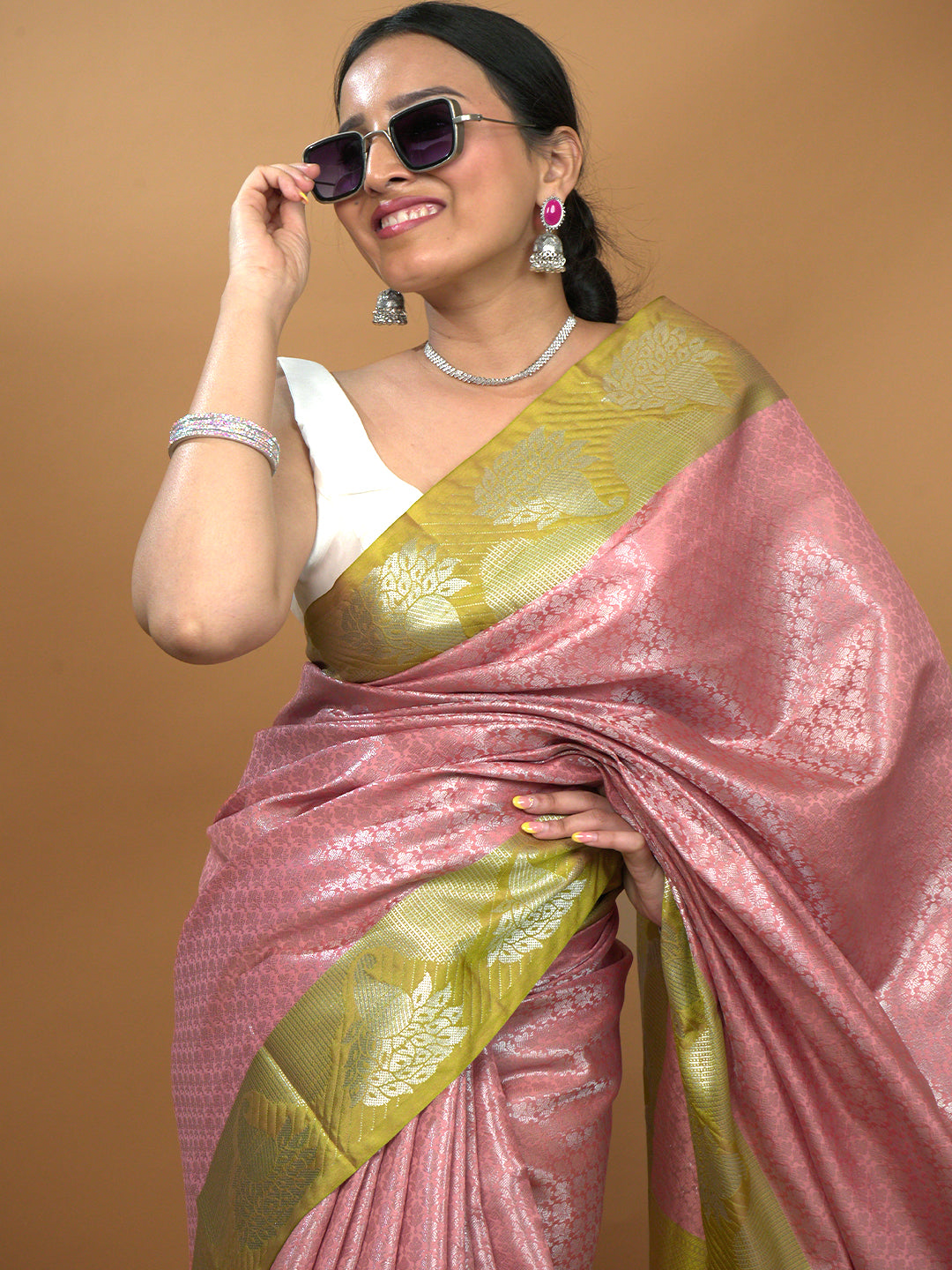 South Silk Zari weave Saree