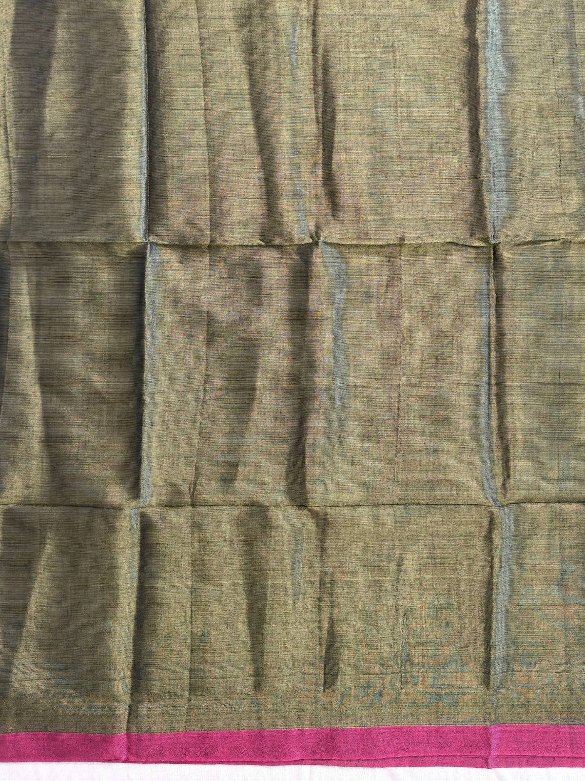 Solid Bengal Cotton Tissue Saree