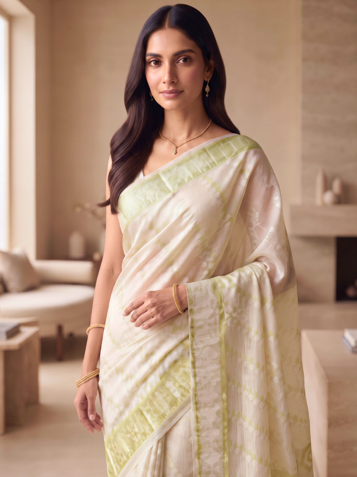 Ethnic Bengal Cotton Saree