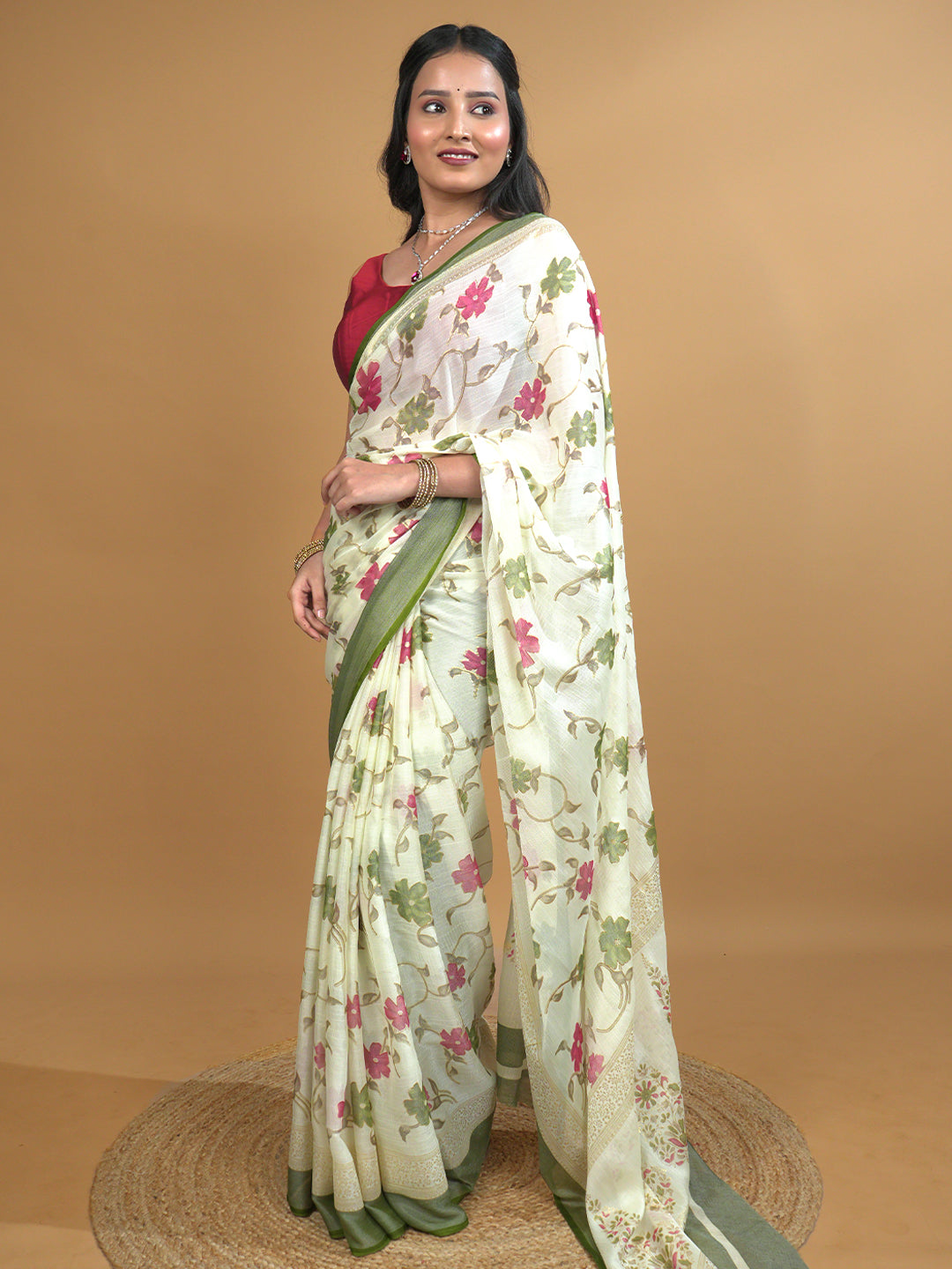 Olive Summer Love Saree