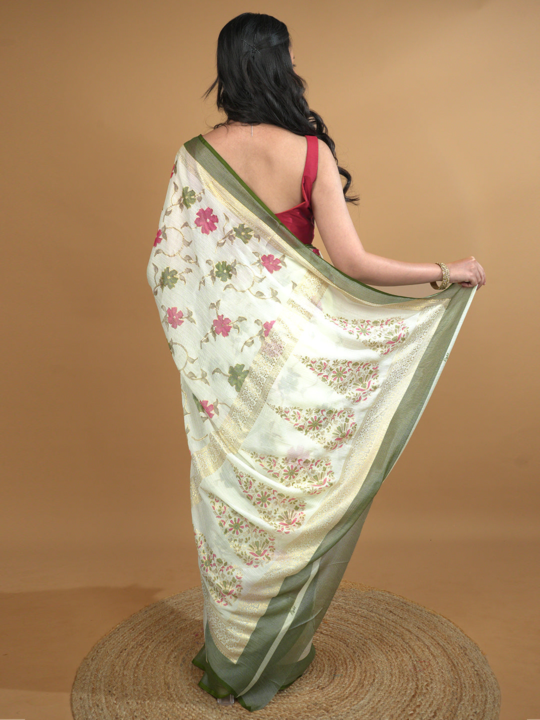 Olive Summer Love Saree