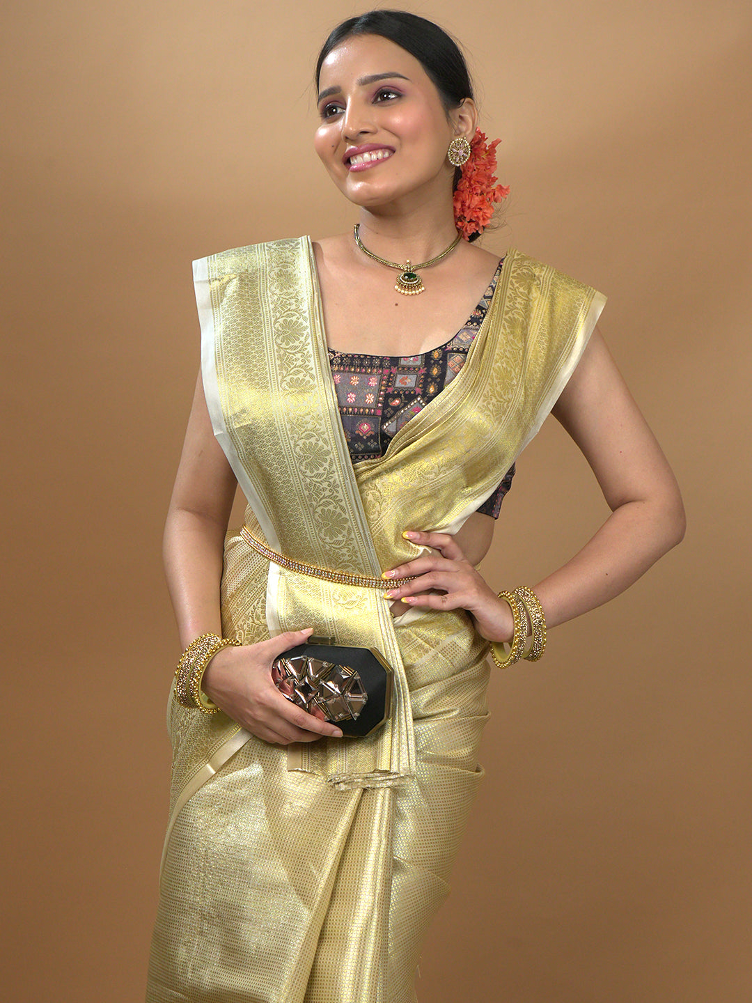 Tissue Art Silk Saree