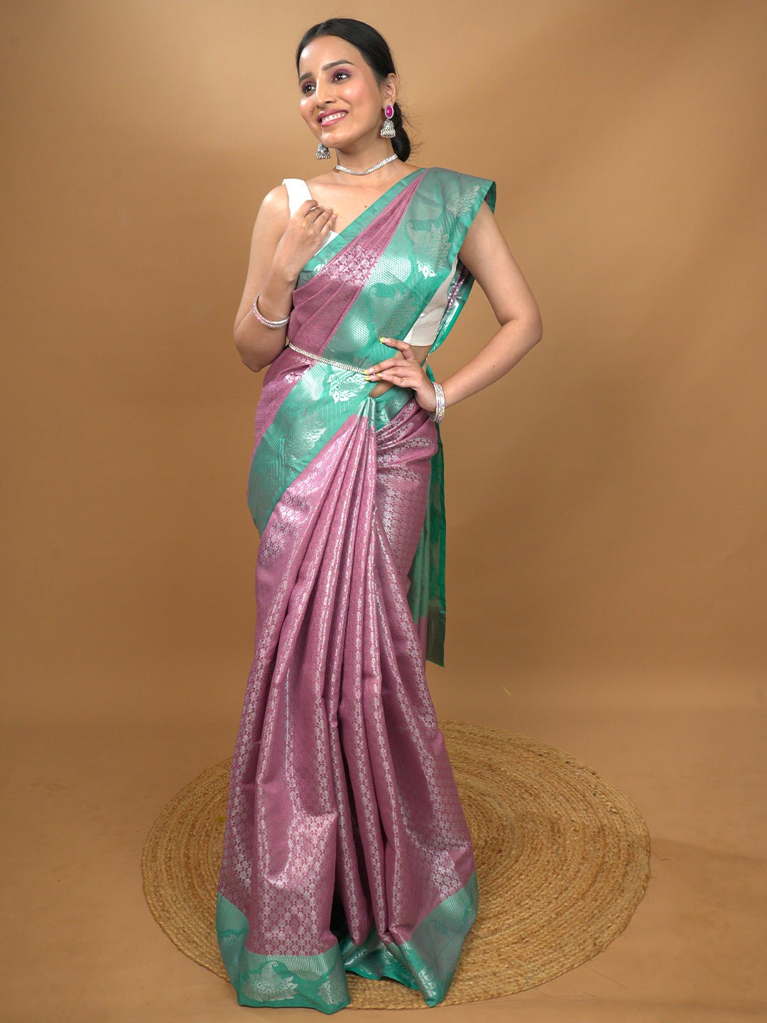 South Silk Zari weave Saree
