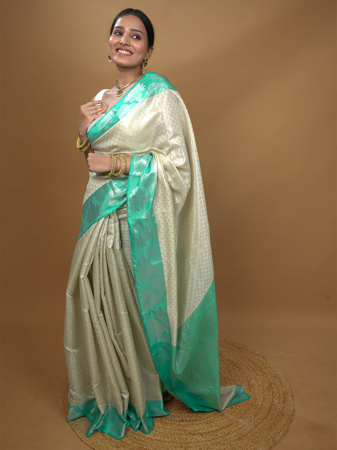 South Silk Zari weave Saree