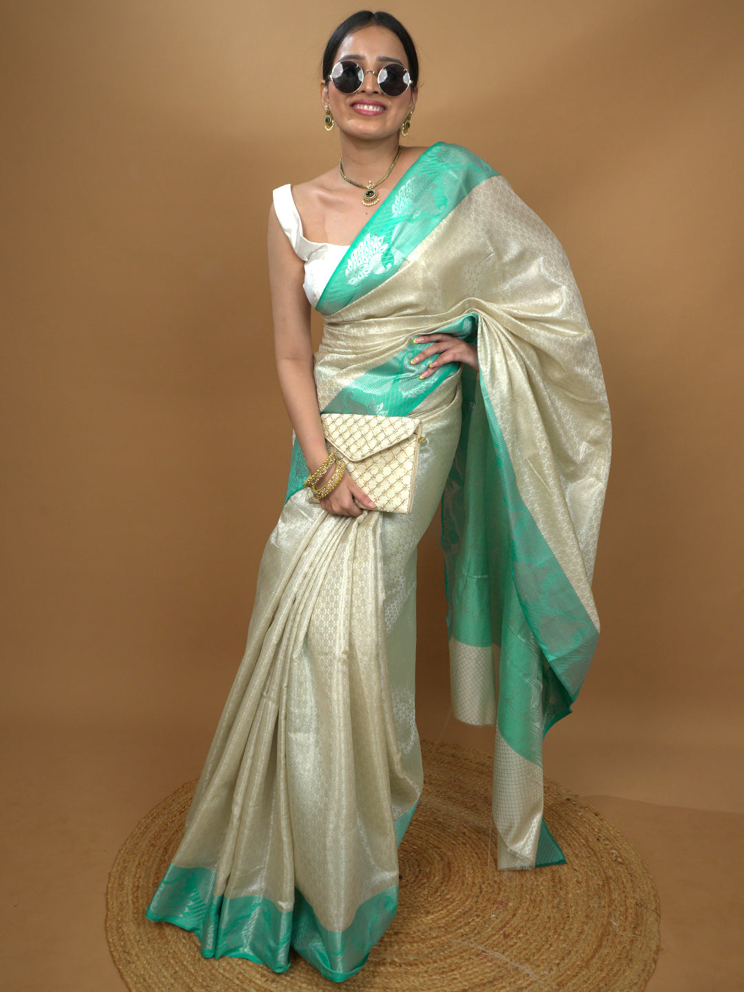 South Silk Zari weave Saree