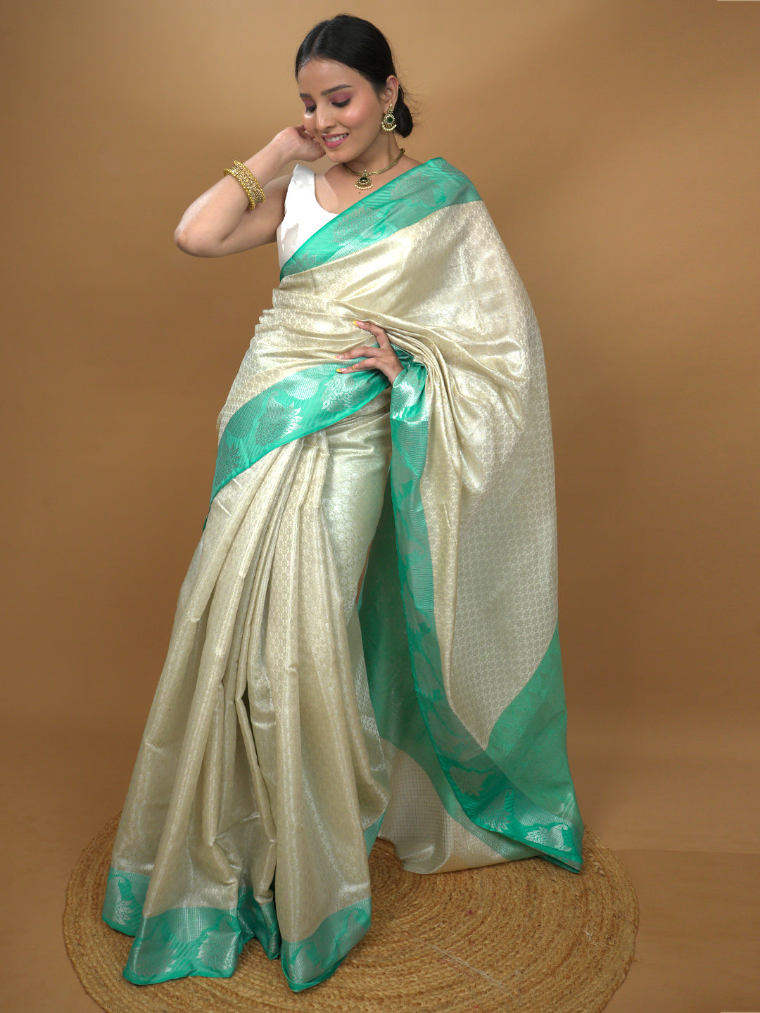 South Silk Zari weave Saree
