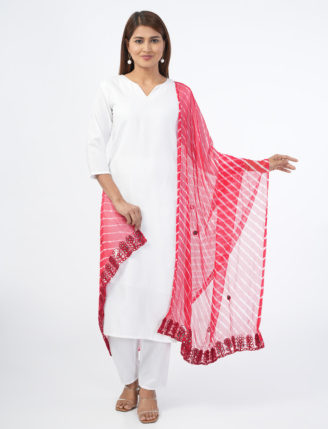 Leheriya Chiffon Dupatta
