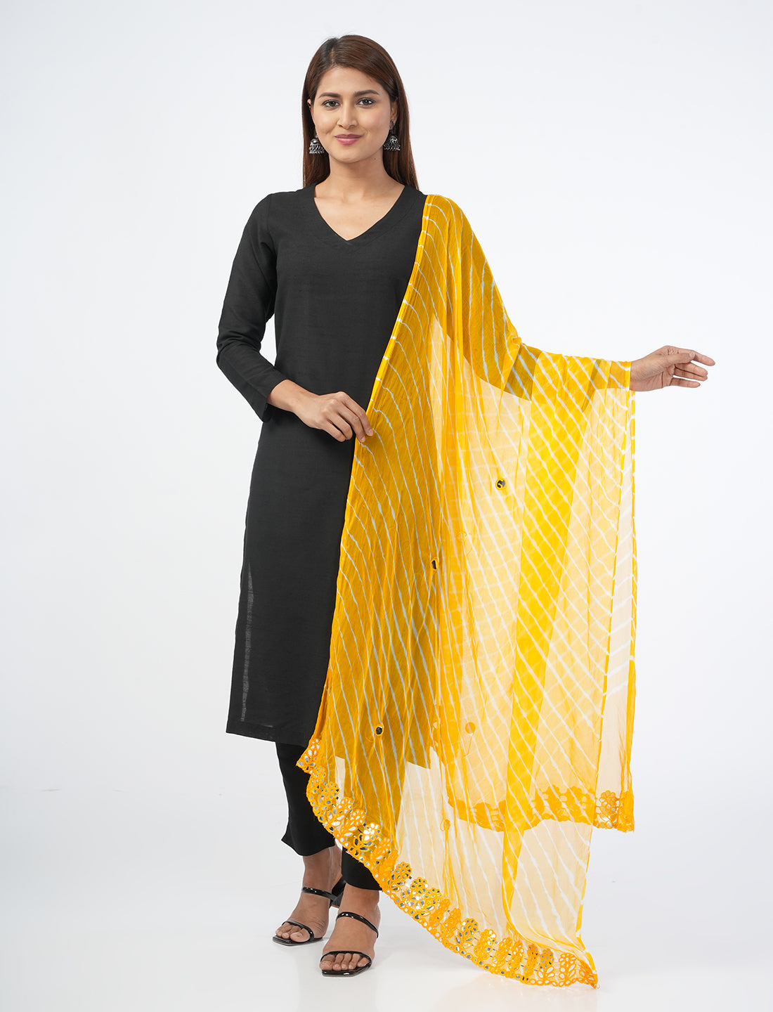 Leheriya Chiffon Dupatta