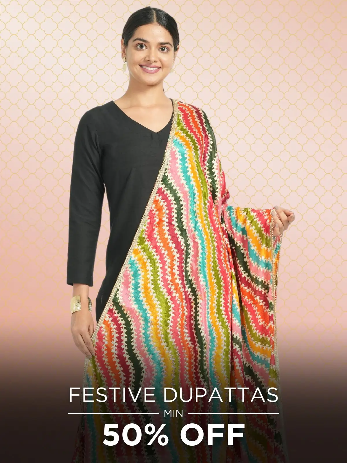 Festive Dupatta - Min 50% off